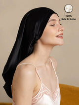 [Nero] SilkSilky-IT Cuffia di seta 001