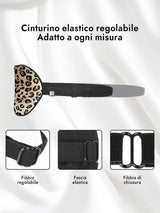 [Leopardo] SilkSilky-IT Mascherina da Notte 004