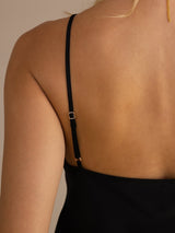 [Nero] SilkSilky-IT Sleeveless V Neck Cami 004