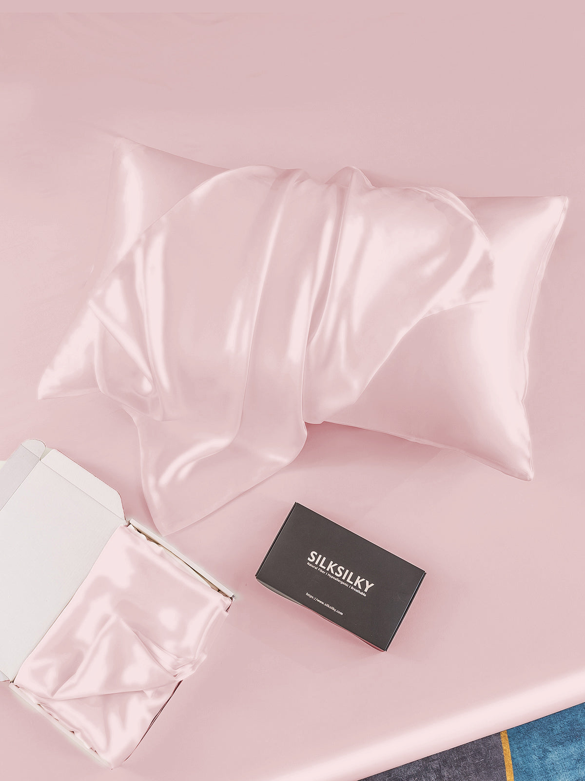 [Rosa] SilkSilky-IT 22Momme Seta pura Pillowcase 005