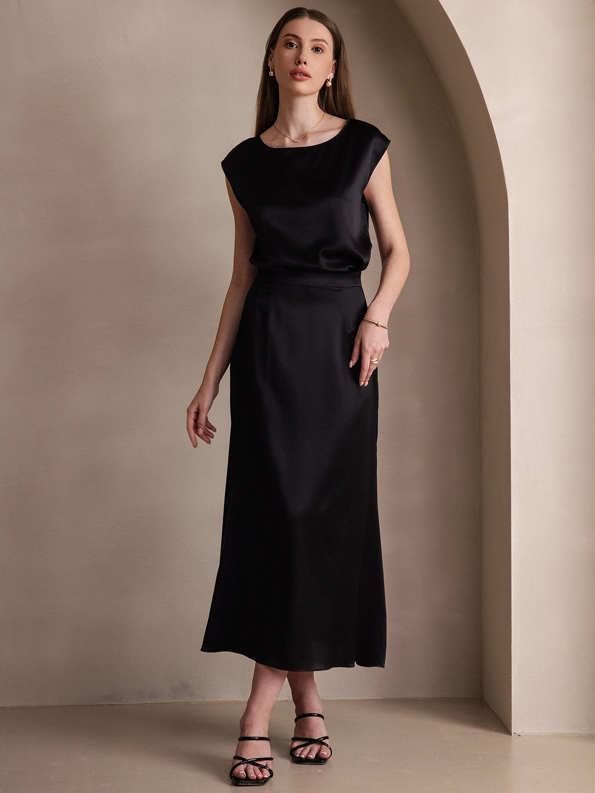 [Nero] SilkSilky-IT 19Momme Seta Skirt 007