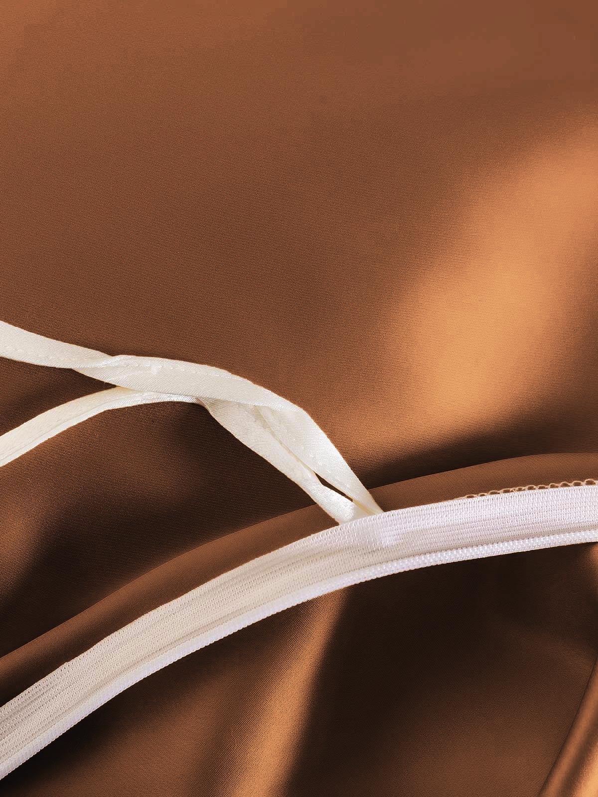 [Caffè] SilkSilky-IT 19Momme Seta pura Duvet Cover 006