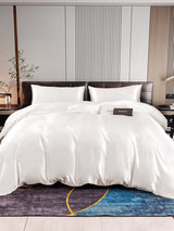 [Bianco] SilkSilky-IT 22Momme Seta pura Bedding Set 001,