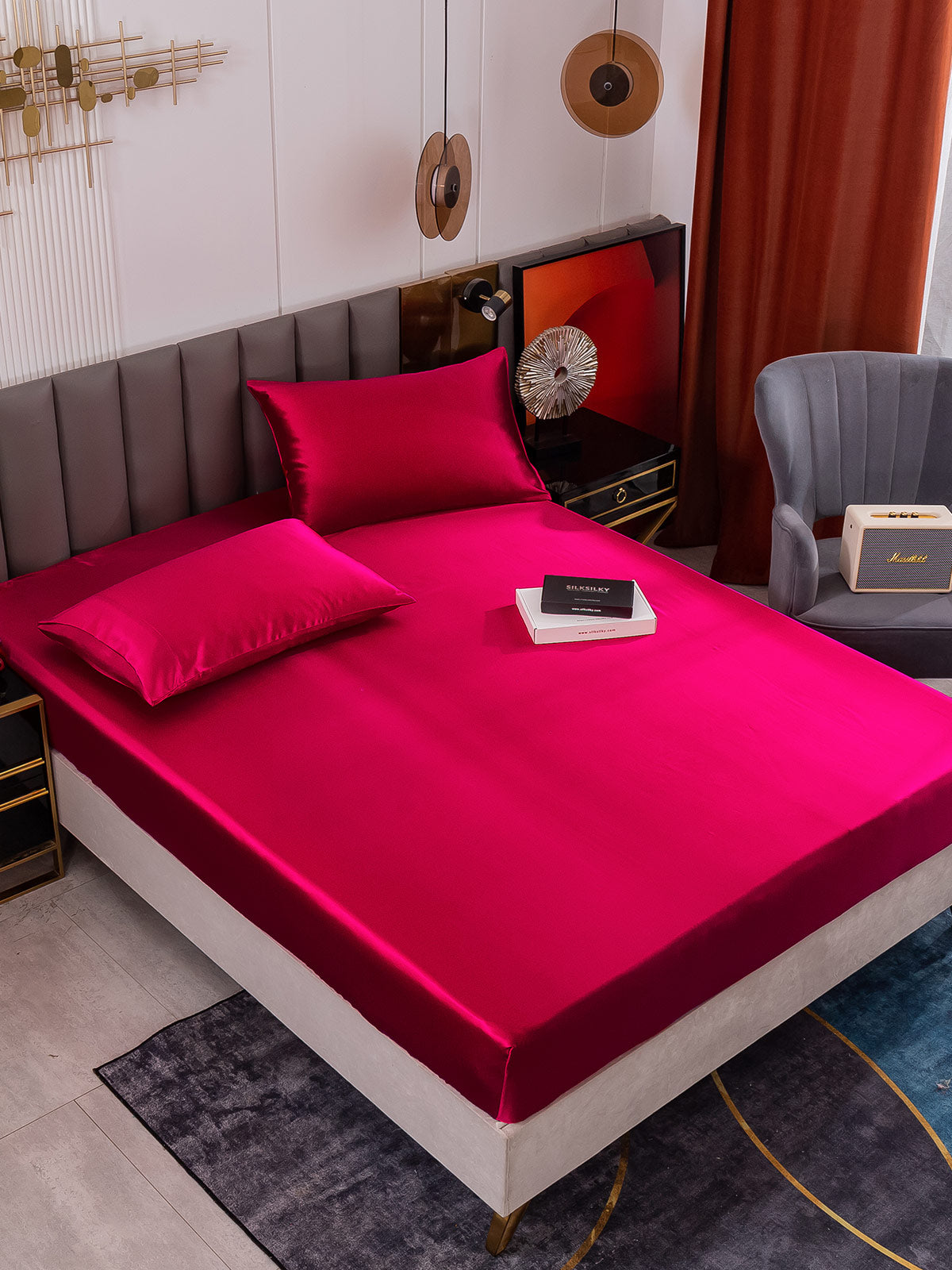 [Vino] SilkSilky-IT 19Momme Seta pura Bedding Set 005