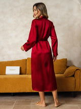 [Vino] SilkSilky-IT Long Sleeve Vestaglia da donna 002