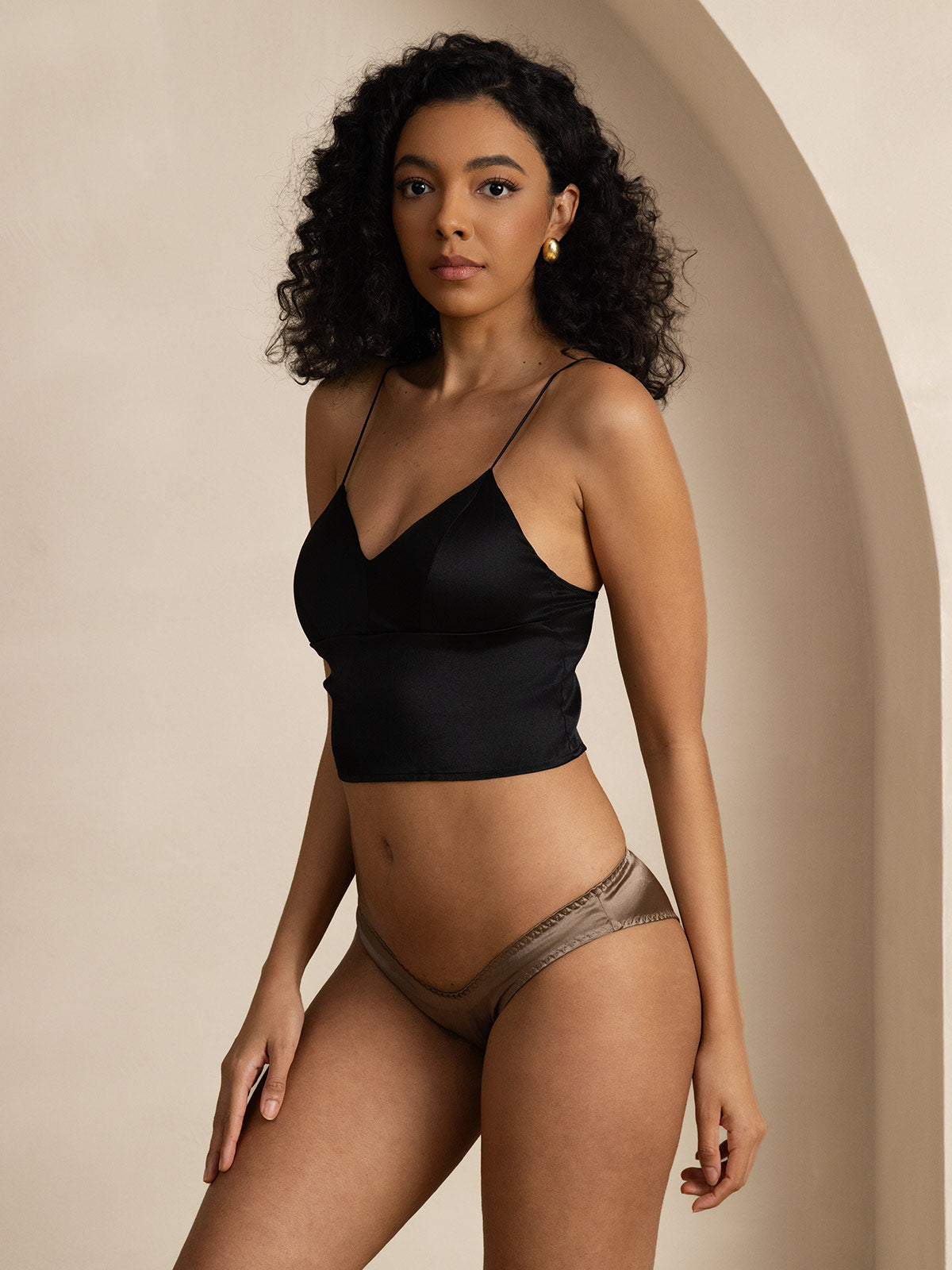 [Cachi] SilkSilky-IT Maglia di seta Panty 004
