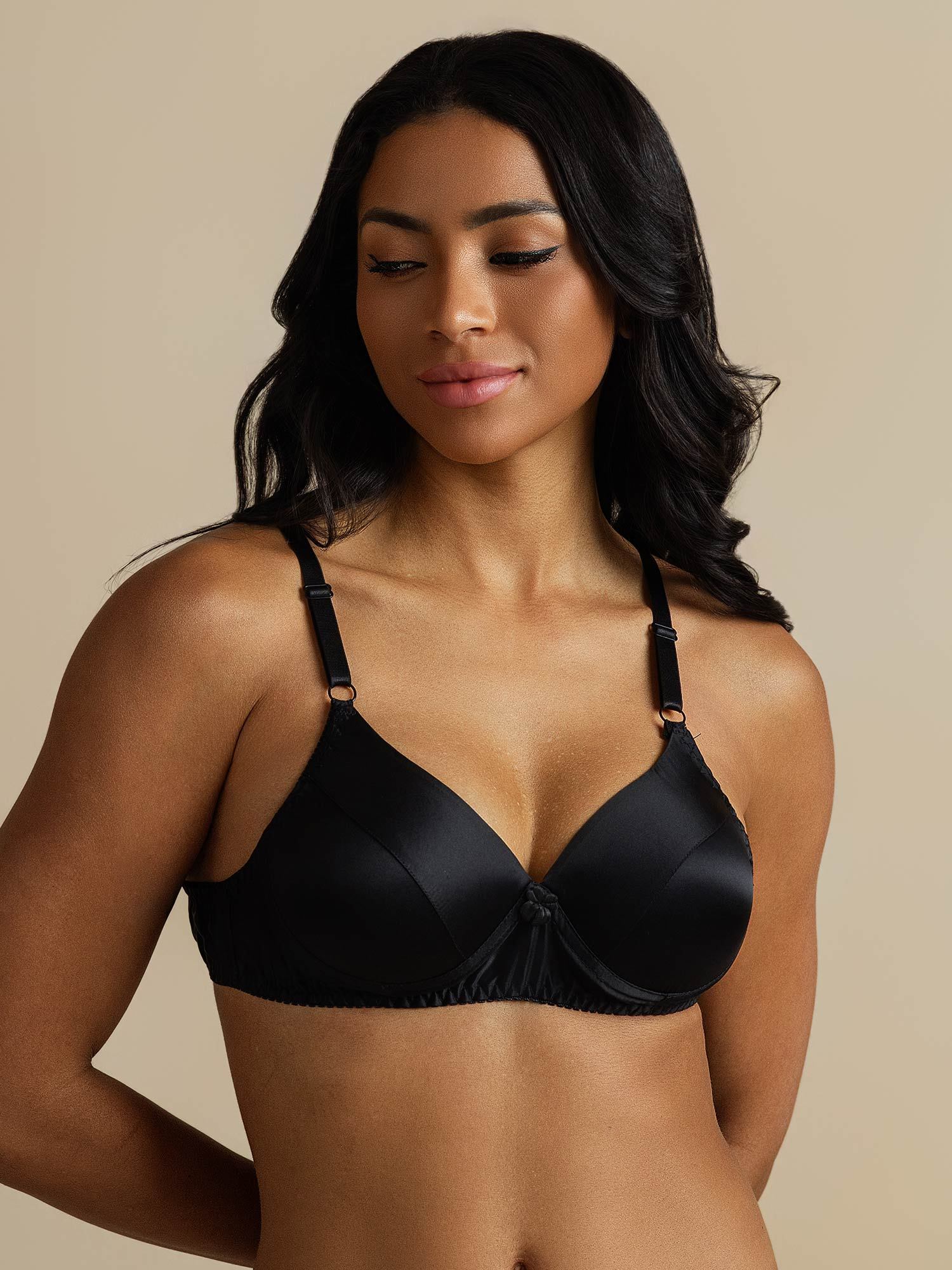 [Nero] SilkSilky-IT Seta pura Bra 003,