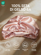 [Rosa] SilkSilky-IT Cuffia di seta 002