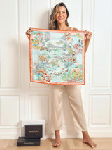 [P064] SilkSilky-IT Seta pura Scarf 002