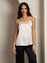 [Grigio Chiaro] SilkSilky-IT Spaghetti Strap Cami 004