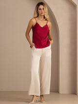 [Vino] SilkSilky-IT Sleeveless V Neck Cami 006