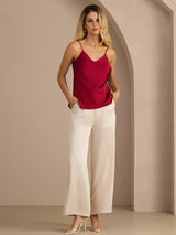 [Vino] SilkSilky-IT Sleeveless V Neck Cami 006