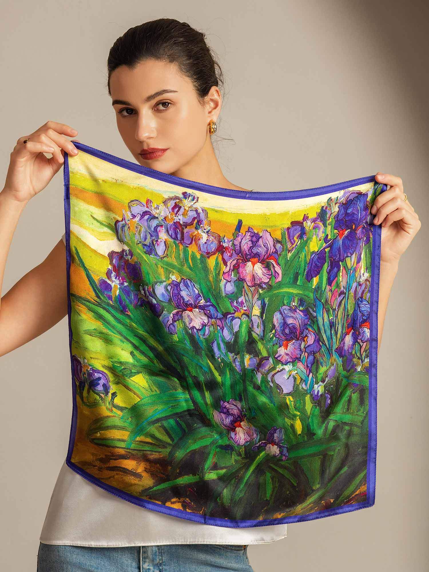 [P094] SilkSilky-IT Seta pura Scarf 003
