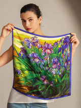 [P094] SilkSilky-IT Seta pura Scarf 003