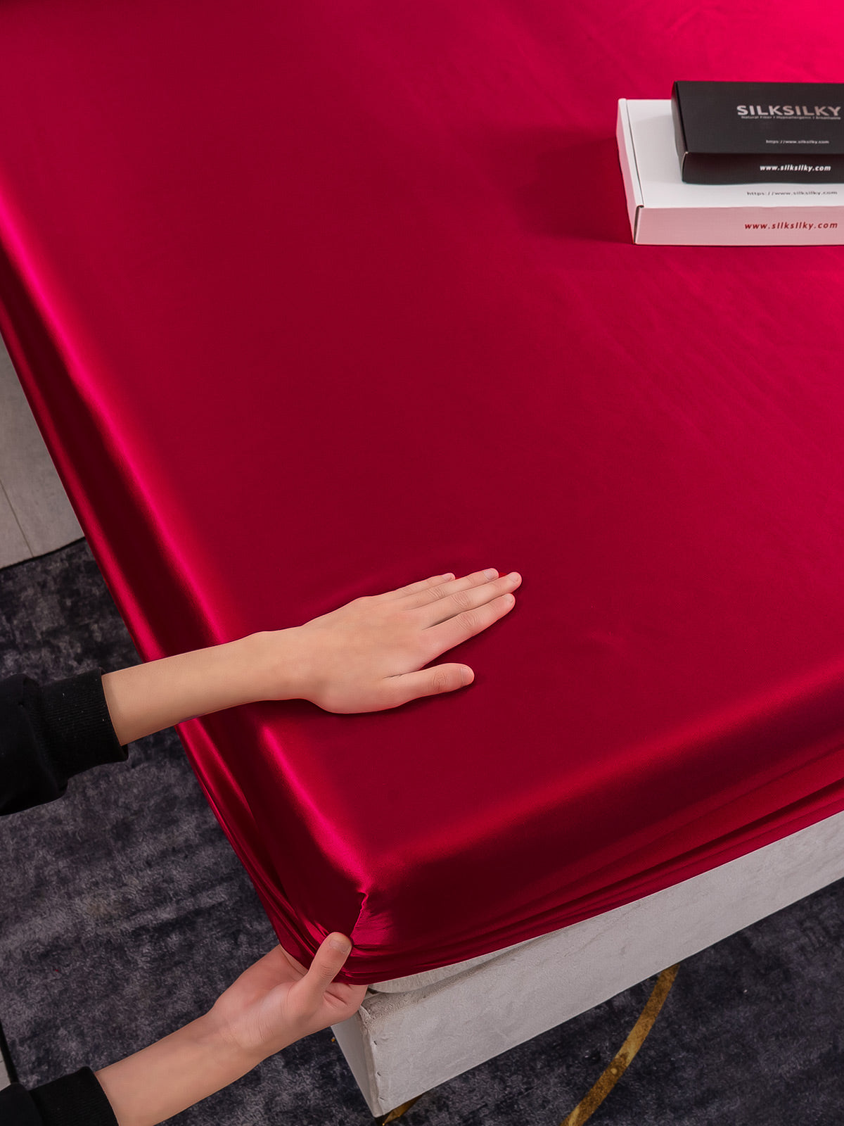 [Vino] SilkSilky-IT 25Momme Seta pura Bedding Set 003