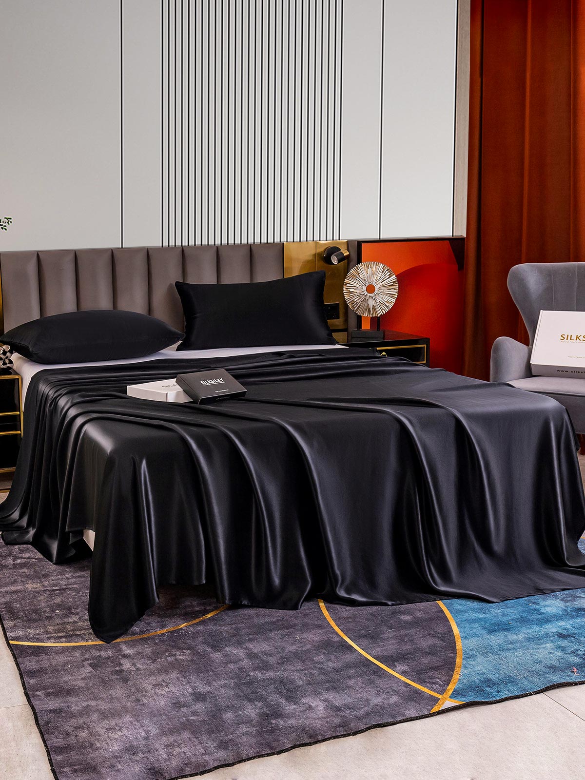 [Nero] SilkSilky-IT 22Momme Seta pura Bedding Set 003