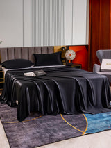 [Nero] SilkSilky-IT 22Momme Set di biancheria da letto 003