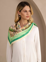 [Coccodrillo Sabbia] SilkSilky-IT Scarf 002