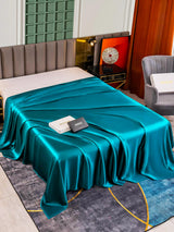 [Verde Acqua] SilkSilky-IT 25Momme Lenzuoli 001