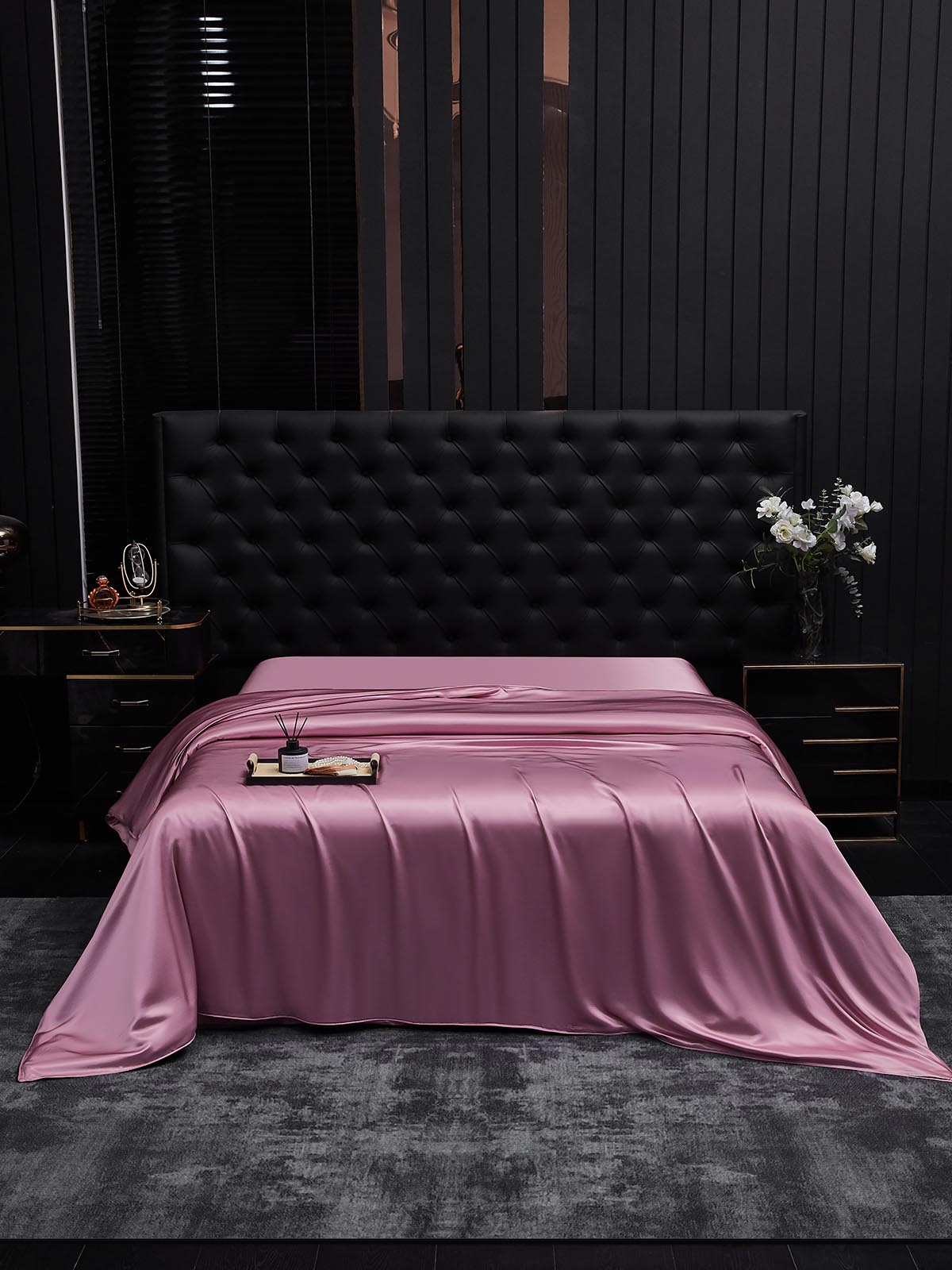 [Orchidea Malva] SilkSilky-IT 25Momme Seta pura Duvet Cover 002