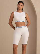 [Bianco] SilkSilky-IT Sleeveless Crew Neck Cami 003