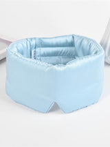 [Azzurro] SilkSilky-IT Mascherina da Notte 004