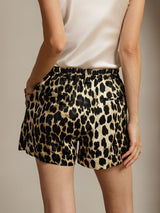 [Leopardo] SilkSilky-IT 19Momme Seta Womens Shorts 002