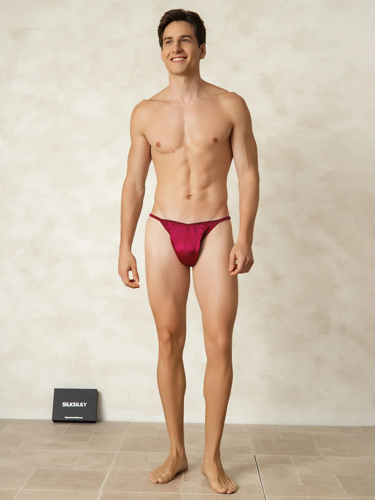 [Vino] SilkSilky-IT Seta pura Mens Underwear 005,