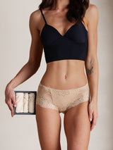 [Beige] SilkSilky-IT Mutandine da donna 001