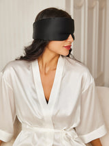 [Nero] SilkSilky-IT Mascherina da Notte 003