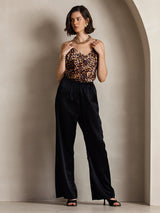 [Nero] SilkSilky-IT Pantaloni da donna 003
