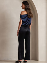 [Nero] SilkSilky-IT Pantaloni da donna 002