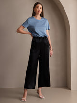 [Nero] SilkSilky-IT Pantaloni da donna 003