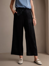 [Nero] SilkSilky-IT Pantaloni da donna 001