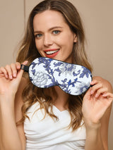 [Blu] SilkSilky-IT Mascherina da Notte 002