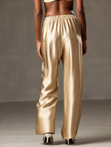 [Champagne] SilkSilky-IT Pantaloni da donna 002