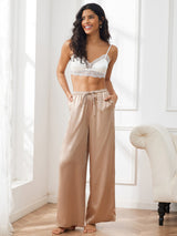 [Champagne] SilkSilky-IT Pantaloni da donna 005