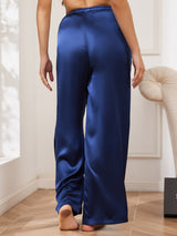 [Blu Scuro] SilkSilky-IT Pantaloni da donna 002