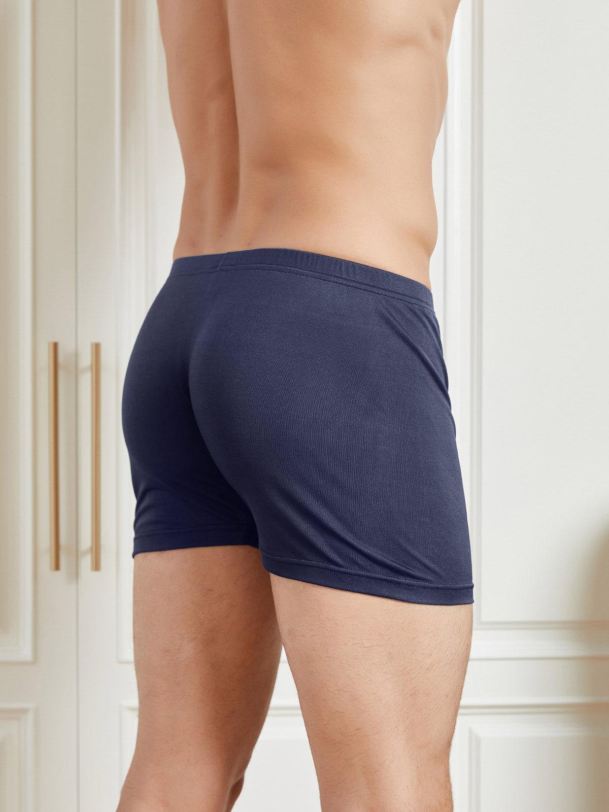 [Blu Scuro] SilkSilky-IT Intimo da uomo 005