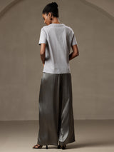 [Grigio Scuro] SilkSilky-IT Pantaloni da donna 002