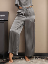 [Grigio Scuro] SilkSilky-IT Pantaloni da donna 003