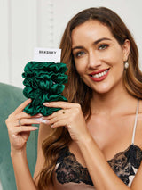 [Verde Scuro] SilkSilky-IT Nastri Per Cappelli 001