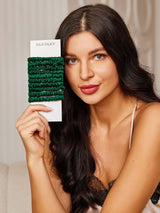 [Verde Scuro] SilkSilky-IT Nastri Per Cappelli 001