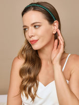 [Verde Scuro] SilkSilky-IT 19Momme Nastri Per Cappelli 004