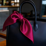 [Rosso Scuro] SilkSilky-IT Sciarpa 001