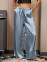 [Blu Grigiastro] SilkSilky-IT Pantaloni da donna 004