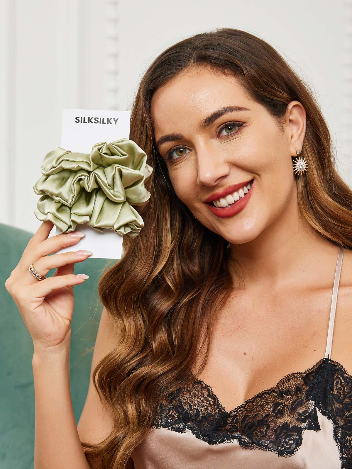 [Menta Verde] SilkSilky-IT Nastri Per Cappelli 002