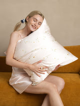 [Giglio] SilkSilky-IT 19Momme Seta pura Pillowcase 008