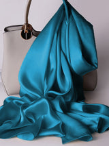 [Verde Acqua] SilkSilky-IT Sciarpa 001