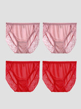 [Rosa+Rosso] SilkSilky-IT Mutandine da donna 003